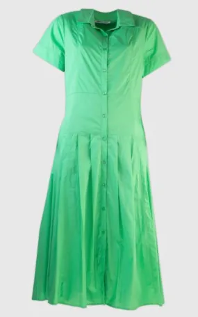 Md'M Apple Green Shirt Dress