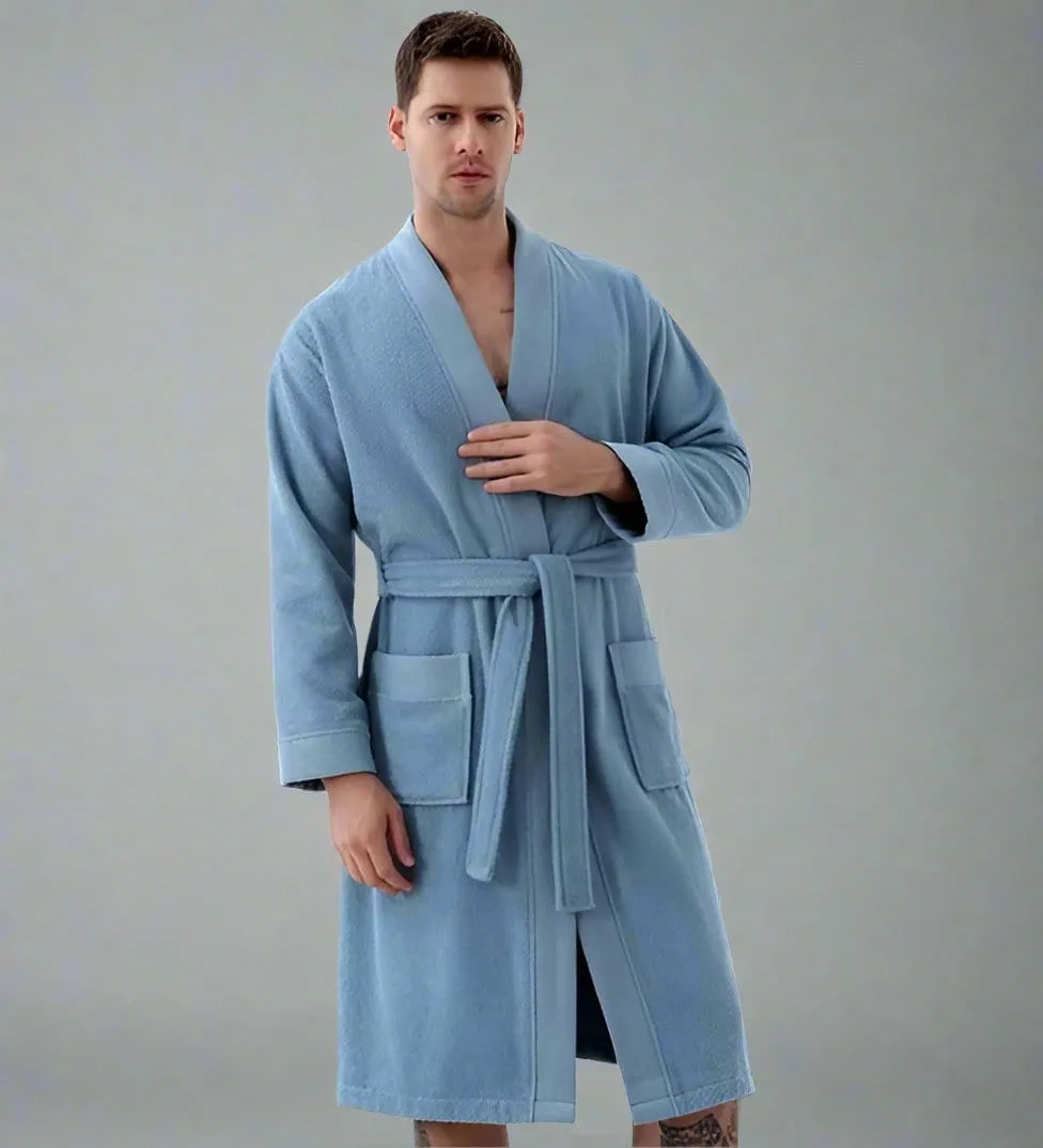 Men's Organic Turkish Cotton Terry Cloth Robe