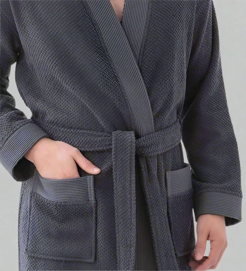 Men's Organic Turkish Cotton Terry Cloth Robe