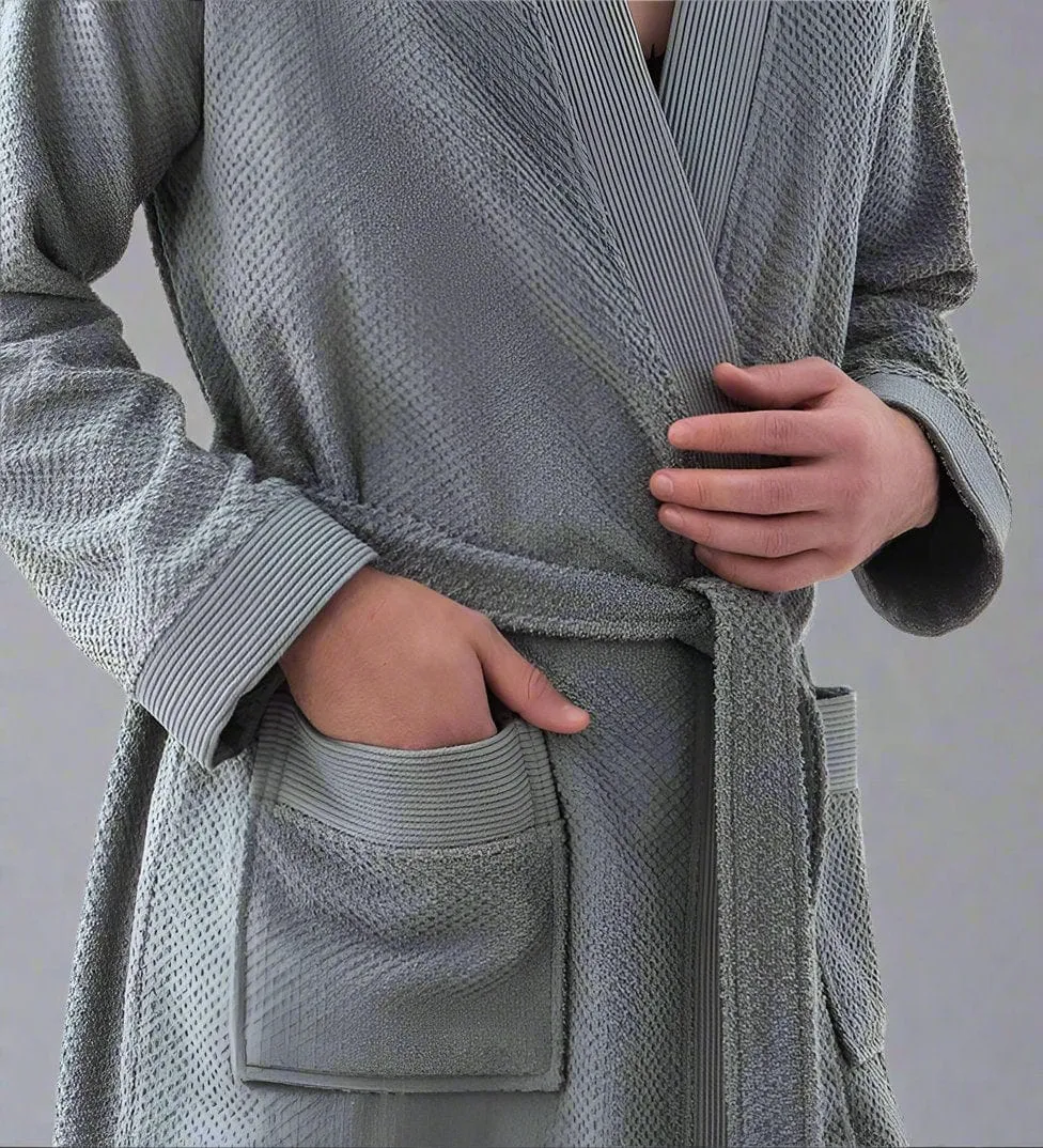 Men's Organic Turkish Cotton Terry Cloth Robe