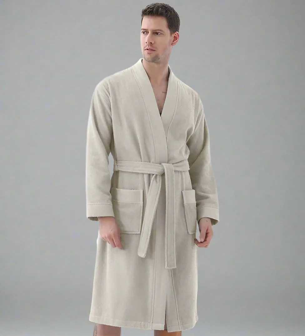 Men's Organic Turkish Cotton Terry Cloth Robe