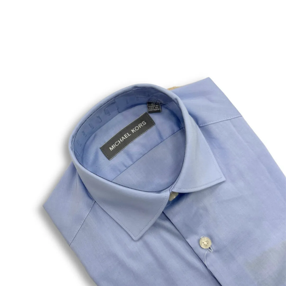 Michael Kors Boys Blue Dress Shirt