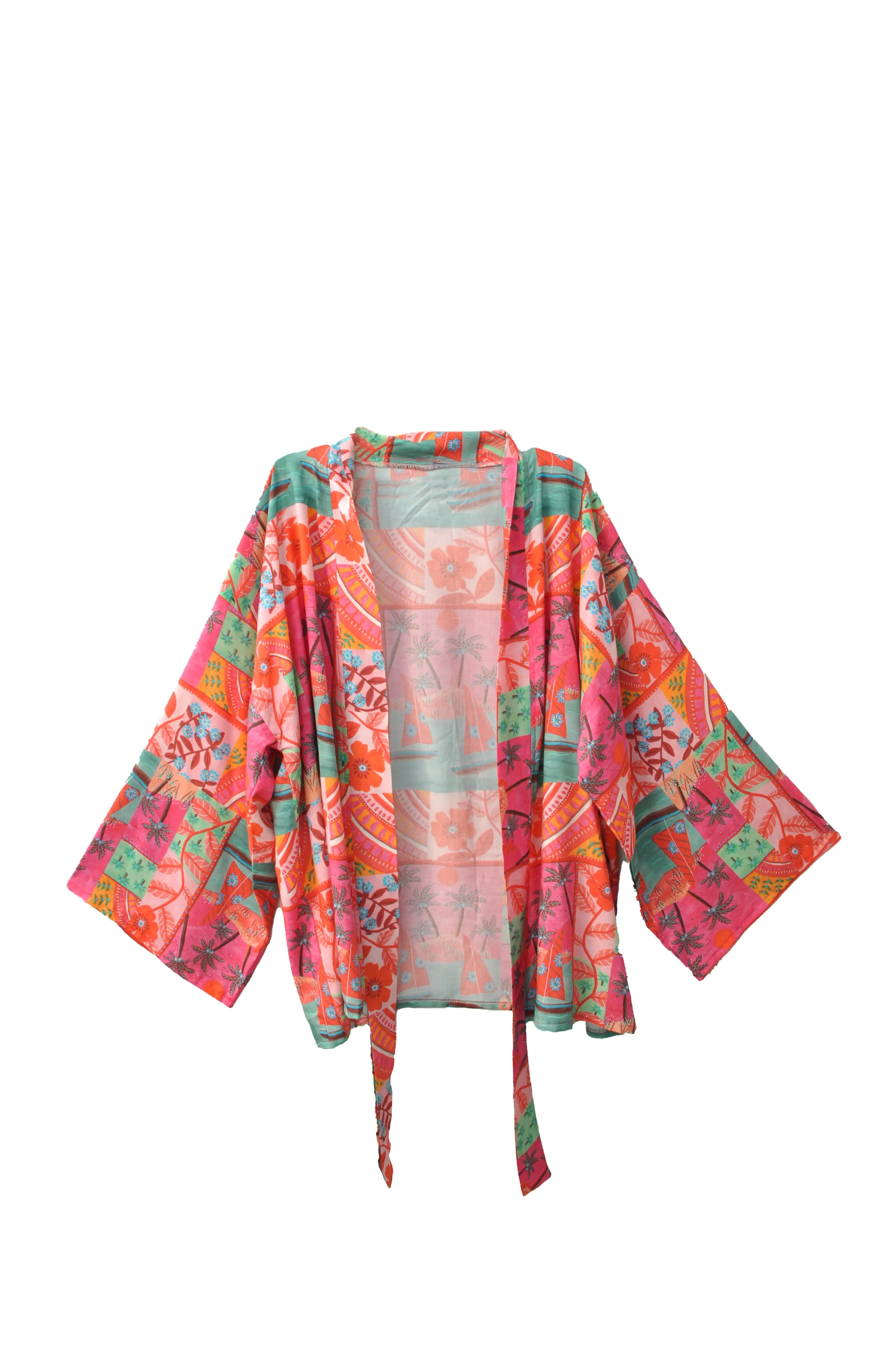 Midsummer Kimono In Roeqiya Print