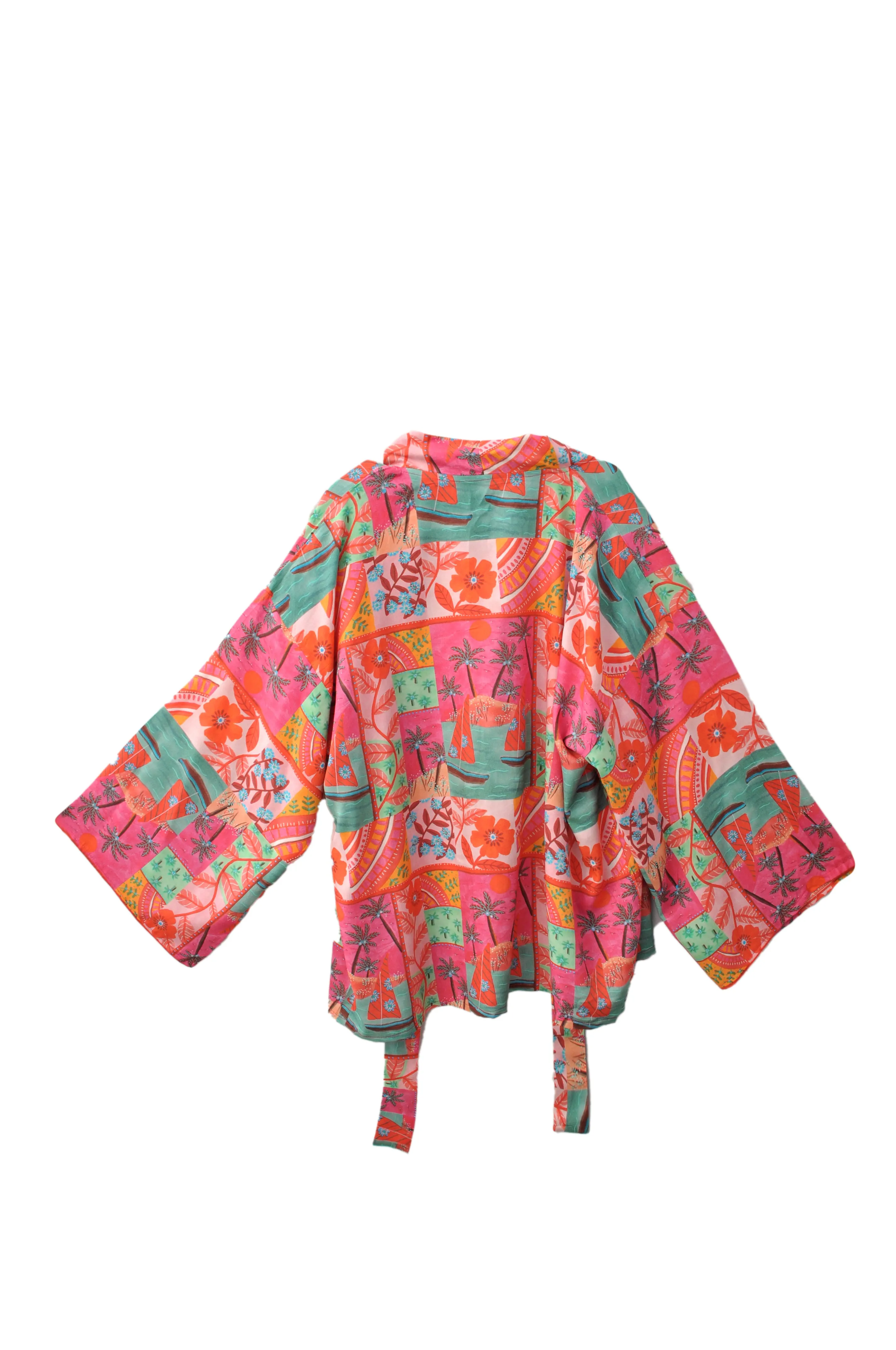 Midsummer Kimono In Roeqiya Print