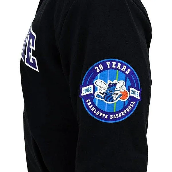 Mitchell & Ness Charlotte Hornets Game Time Retro Fleece Hoody Black