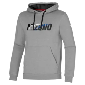 Mizuno Mens Hoodie - Grey