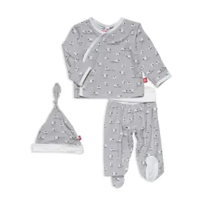 Modal Magnetic Take-me-Home Kimono Set