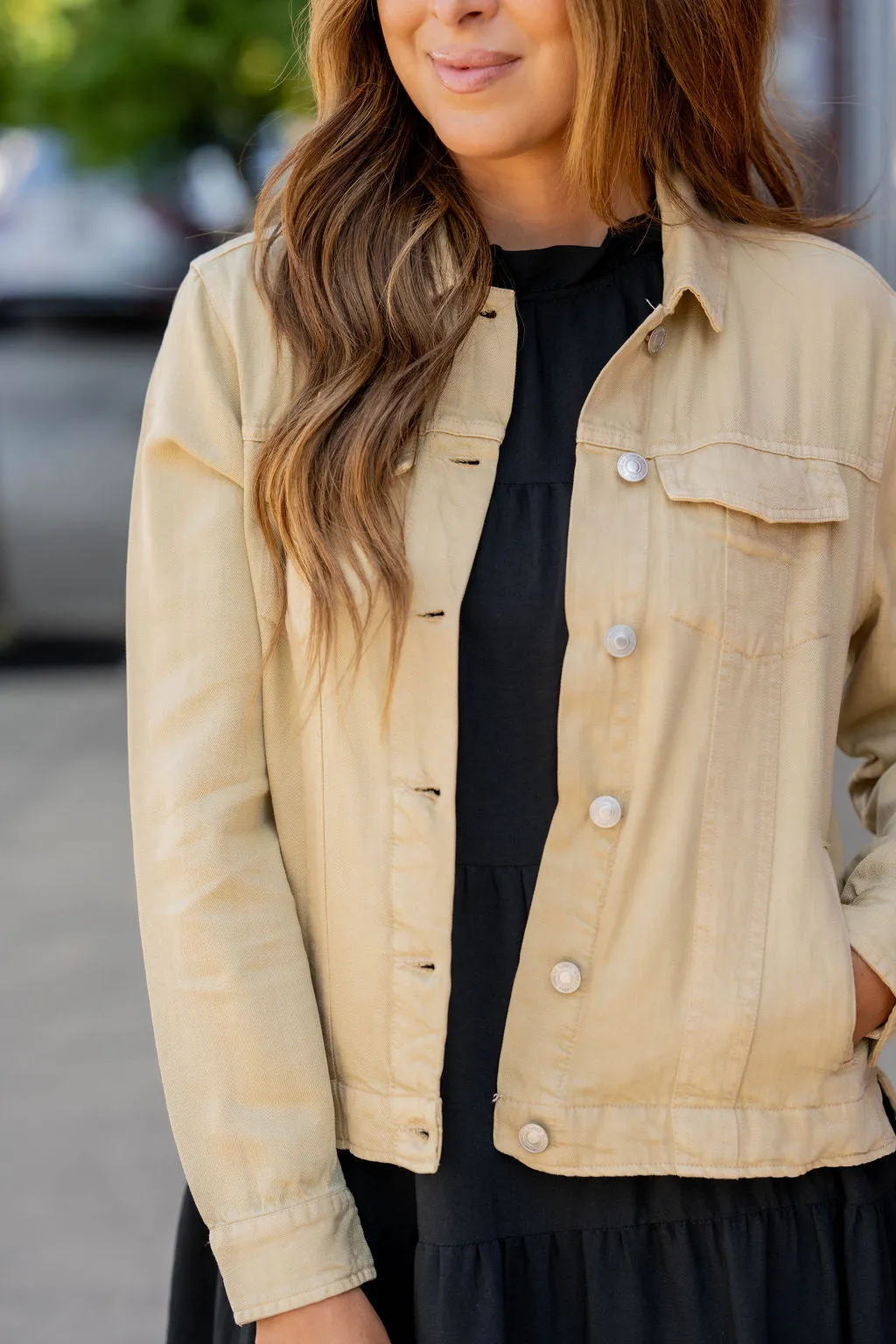 Neutral Side Slit Jacket