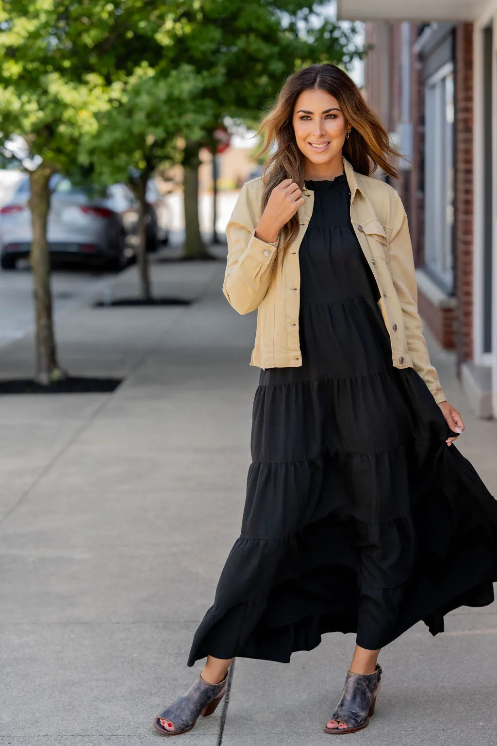 Neutral Side Slit Jacket