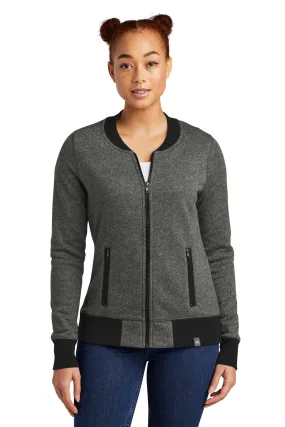 New Era Ladies French Terry Baseball Full-Zip. LNEA503