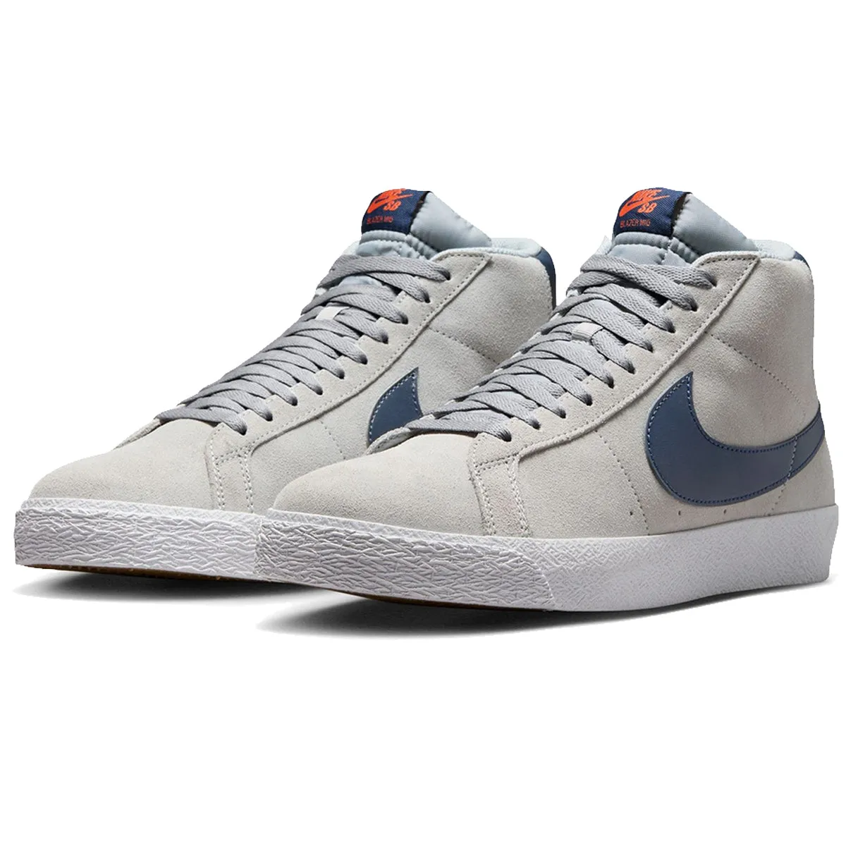 Nike SB Blazer Mid - Wolf Grey / Navy FD0731-004