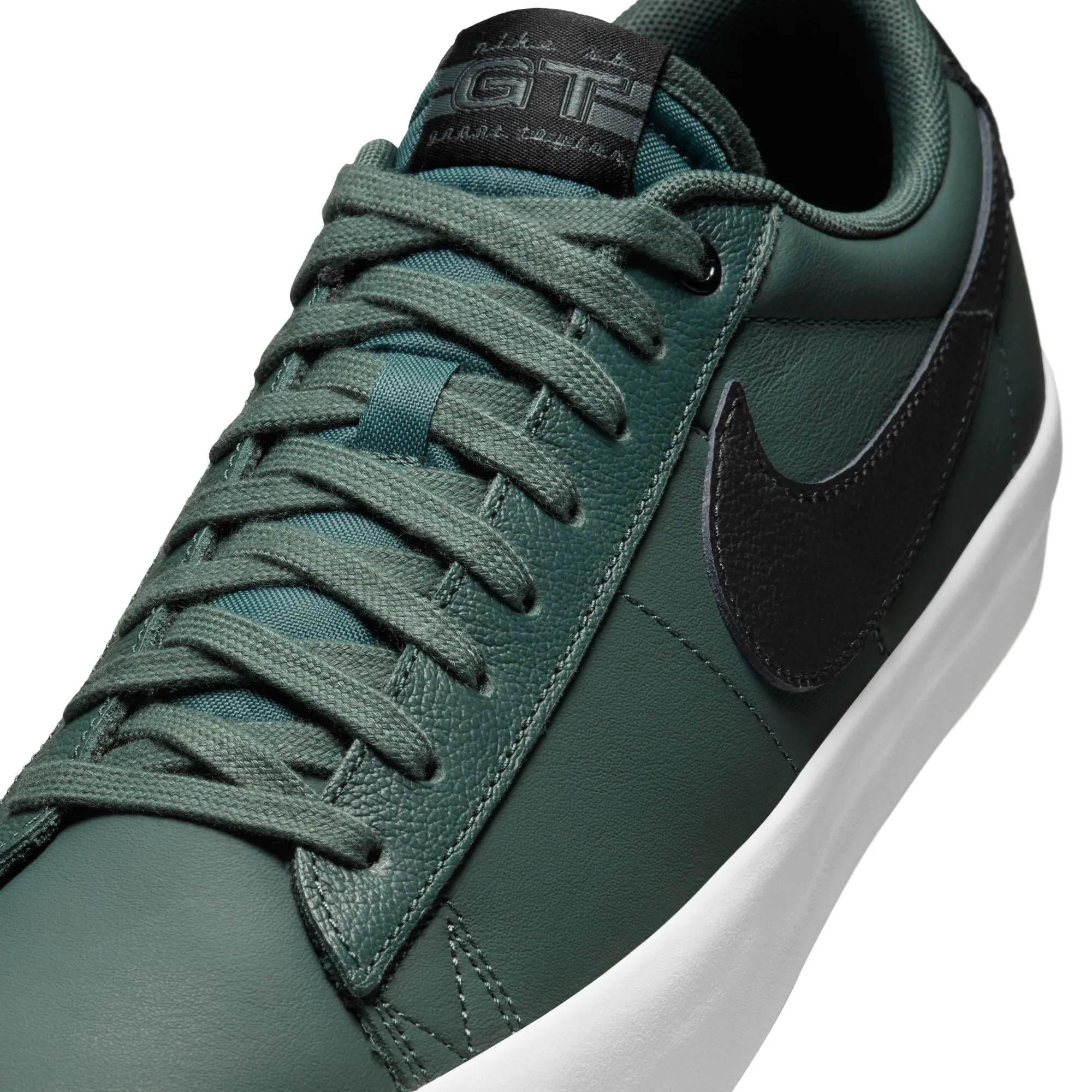 Nike SB Zoom Blazer Low GT Shoes - Vintage Green/Black-Vintage Green