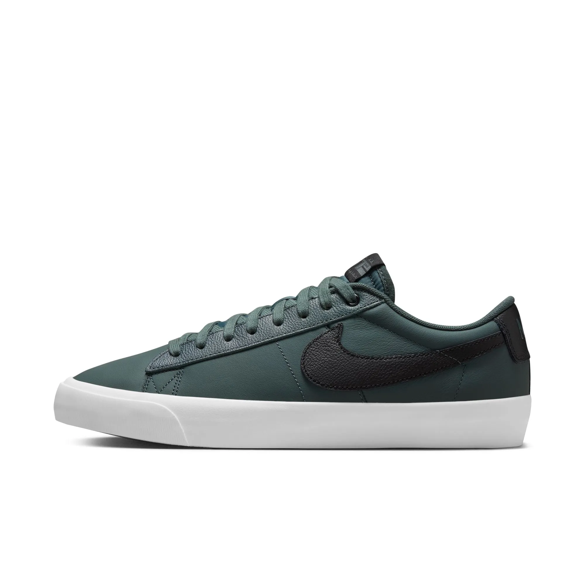 Nike SB Zoom Blazer Low GT Shoes - Vintage Green/Black-Vintage Green