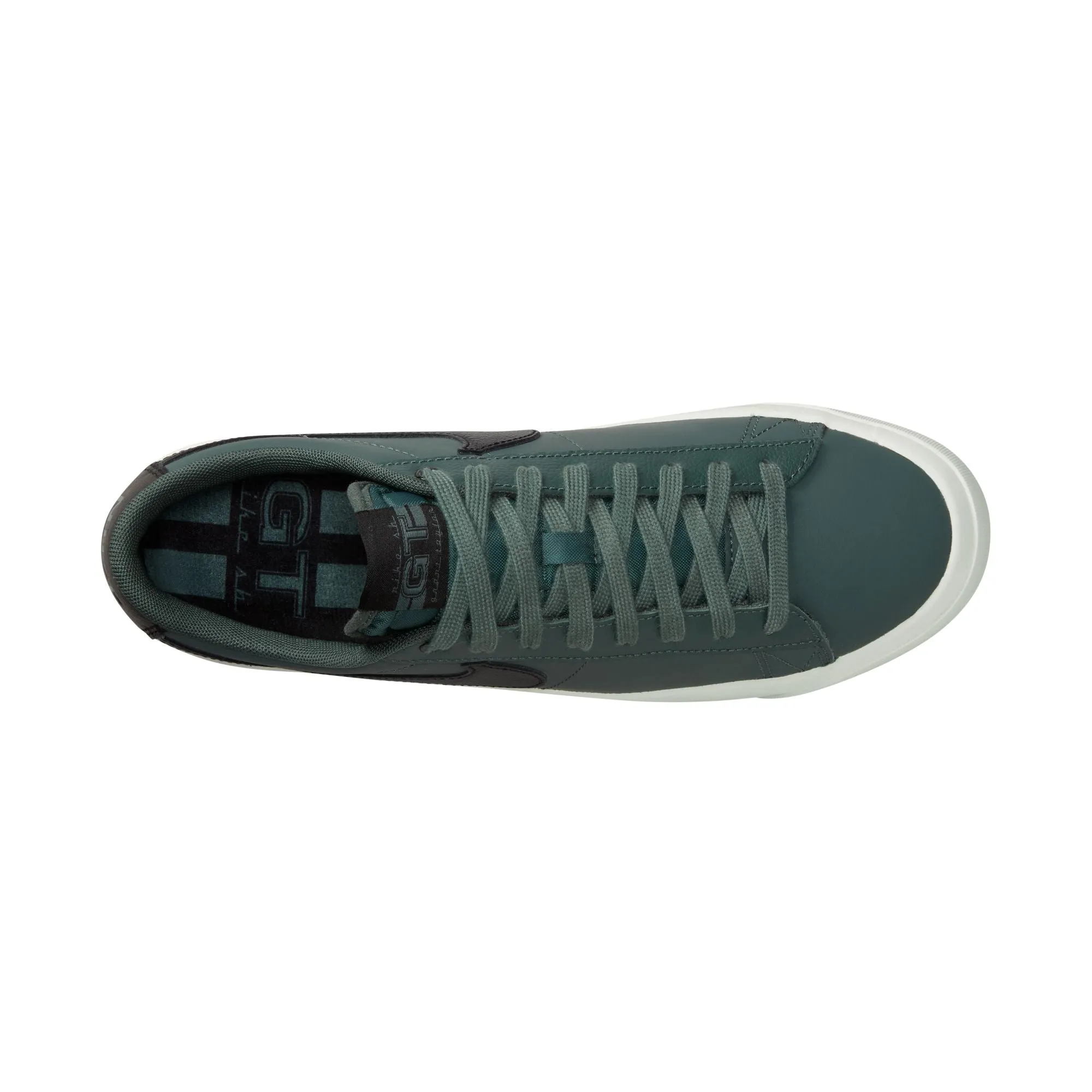 Nike SB Zoom Blazer Low GT Shoes - Vintage Green/Black-Vintage Green