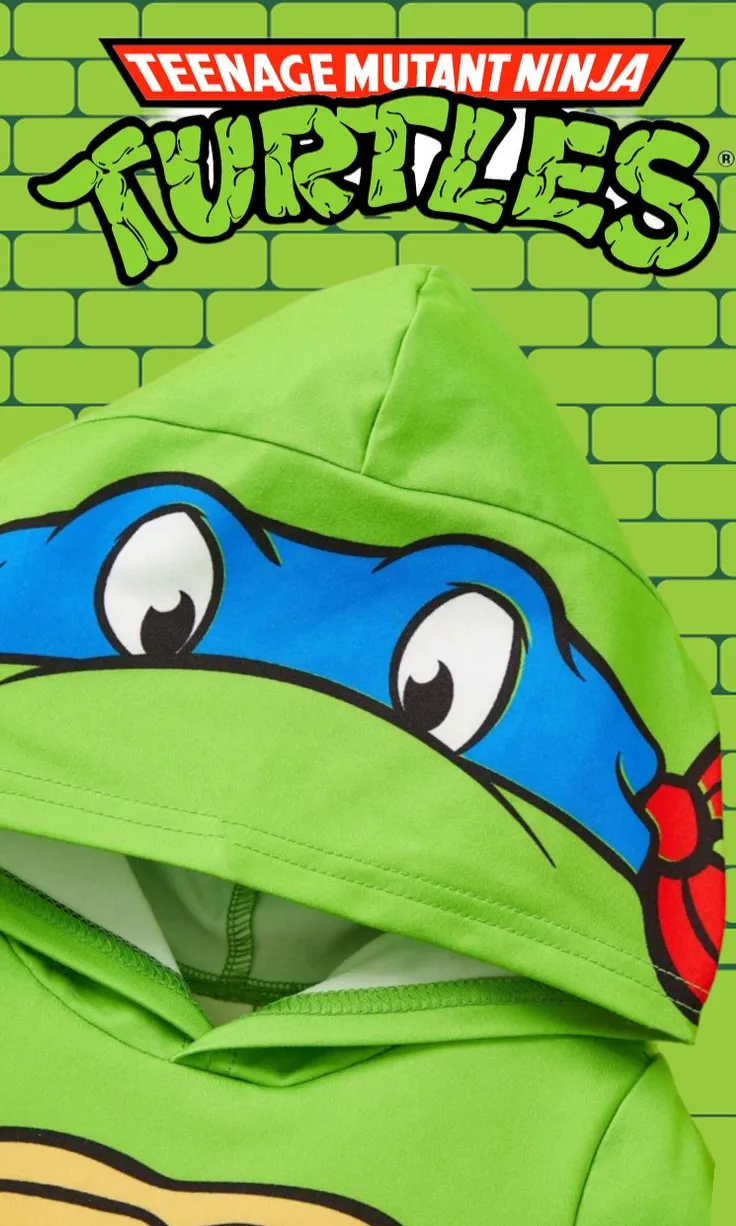 Ninja Turtles Hooded Romper #2000175