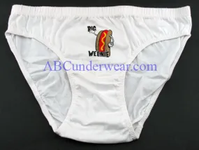 Novelty Underwear Big Weenie Brief - Closeout