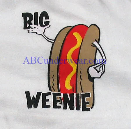 Novelty Underwear Big Weenie Brief - Closeout