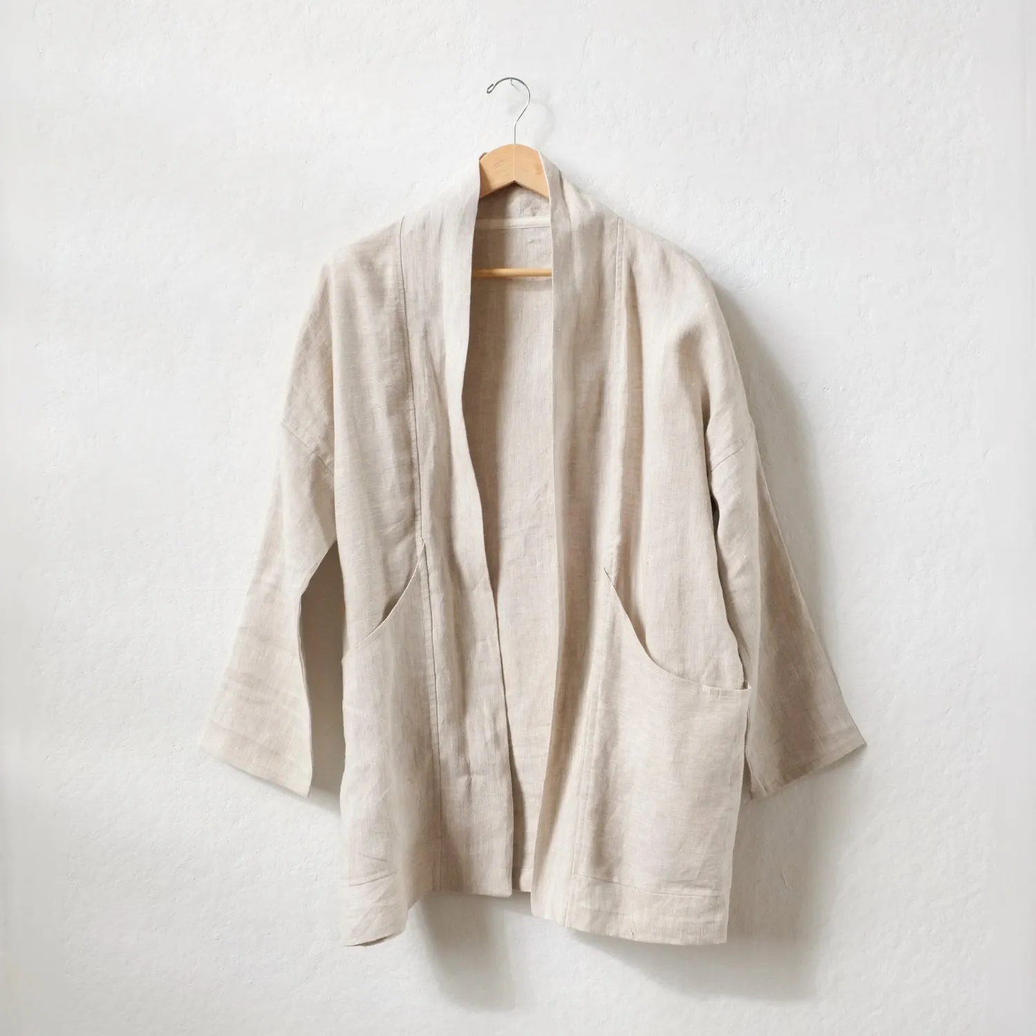 Oatmeal Linen Jacket