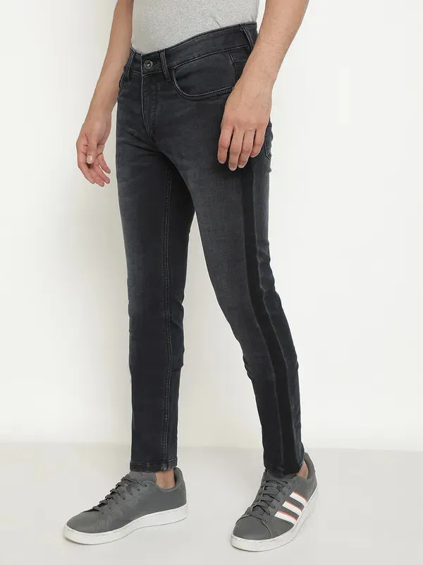 Octave Men Mid-Rise Light Fade Stretchable Jeans