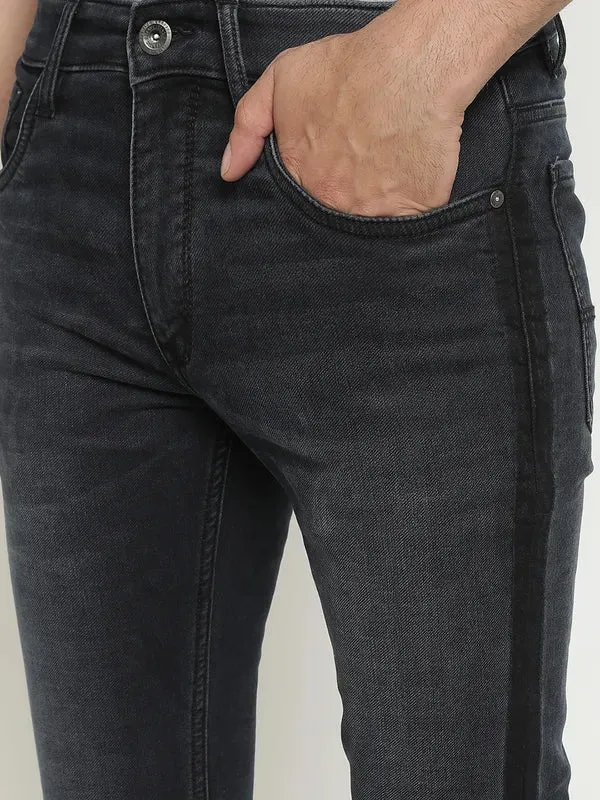 Octave Men Mid-Rise Light Fade Stretchable Jeans