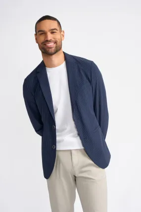 Odense Navy Pinstripe Blazer