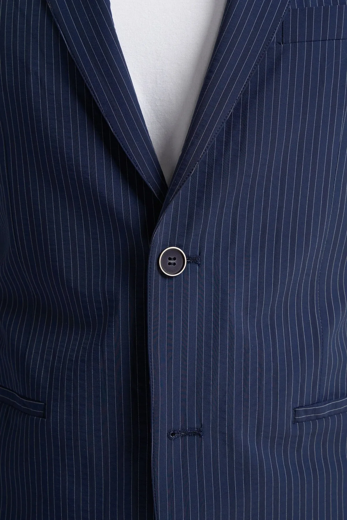 Odense Navy Pinstripe Blazer