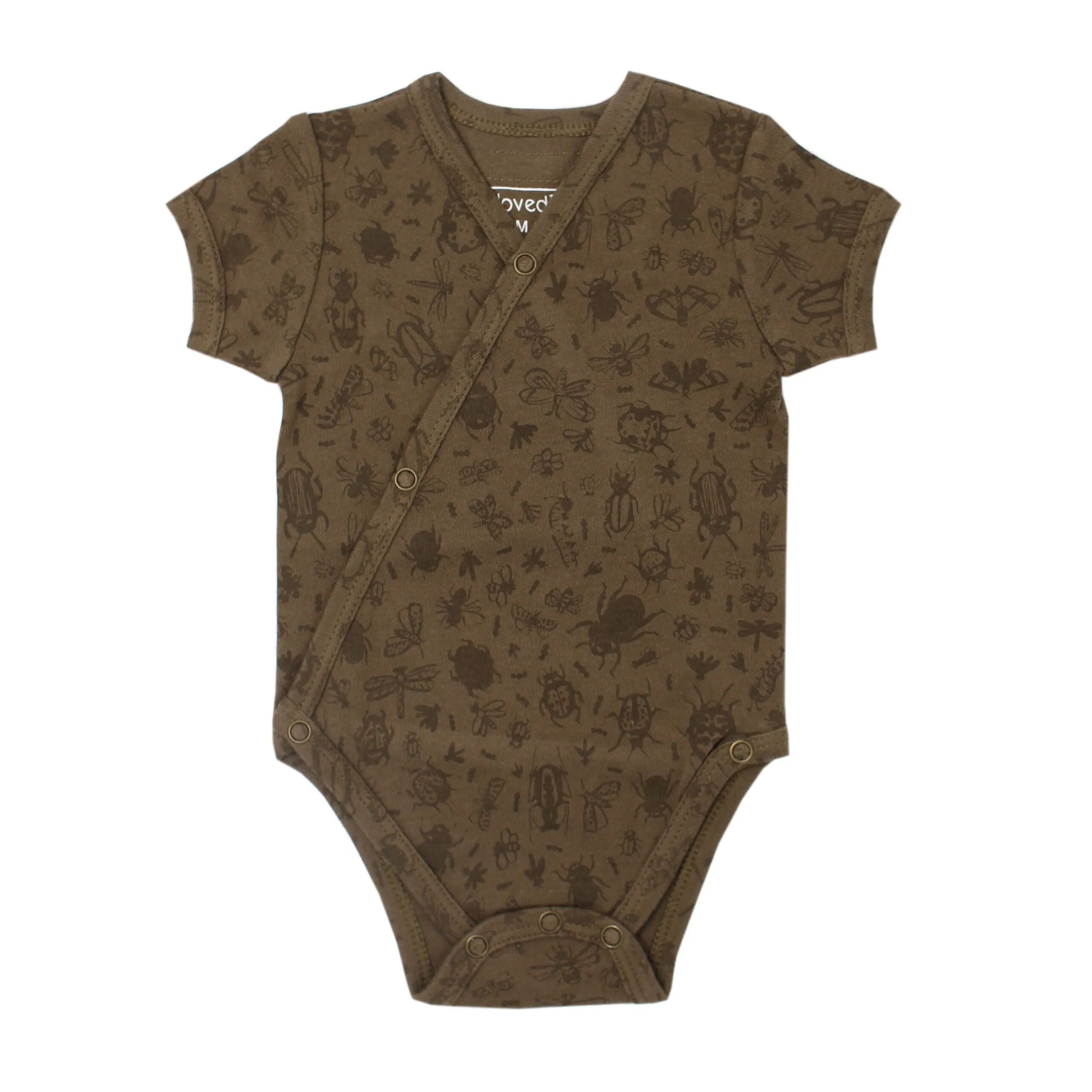 Organic Kimono Bodysuit Print