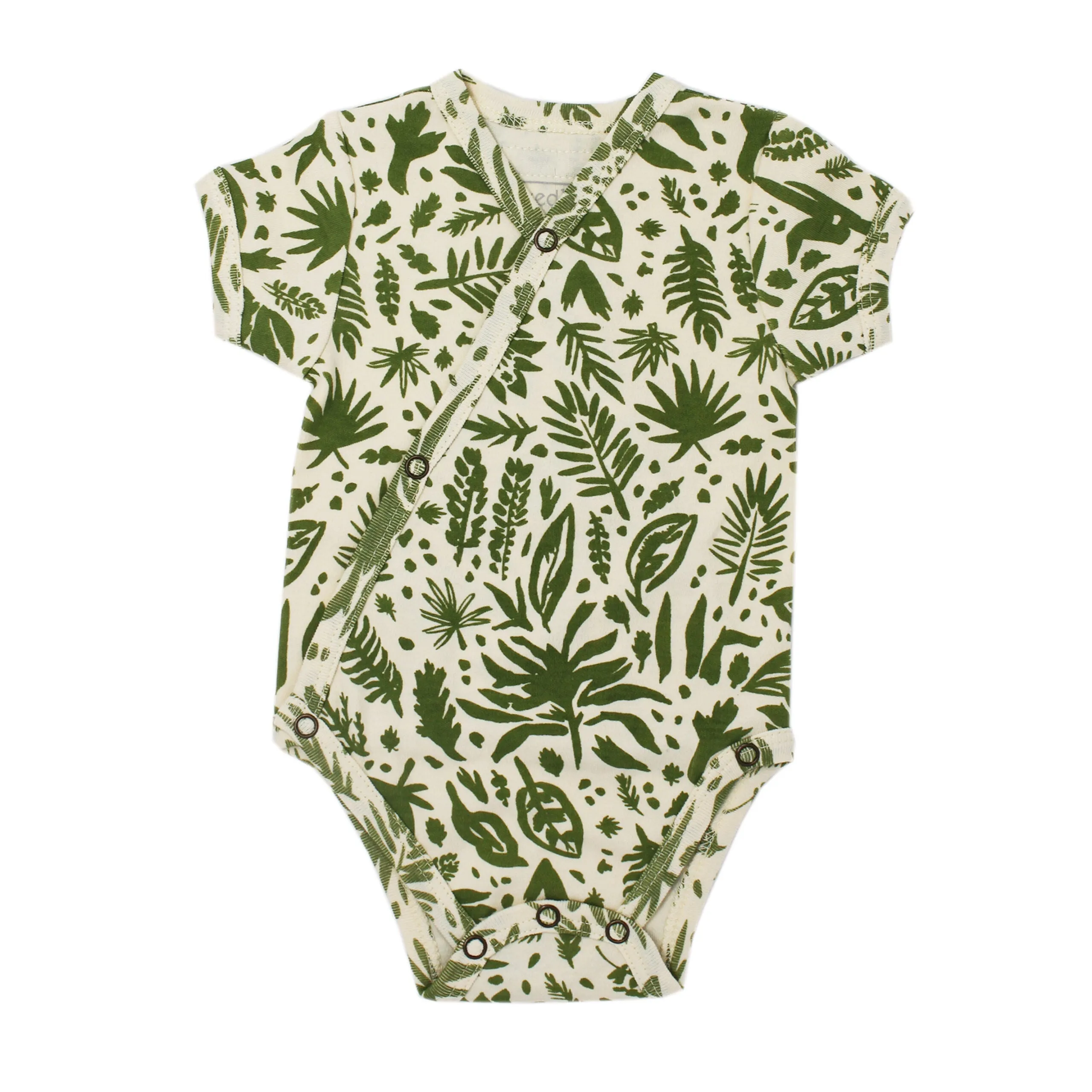 Organic Kimono Bodysuit Print