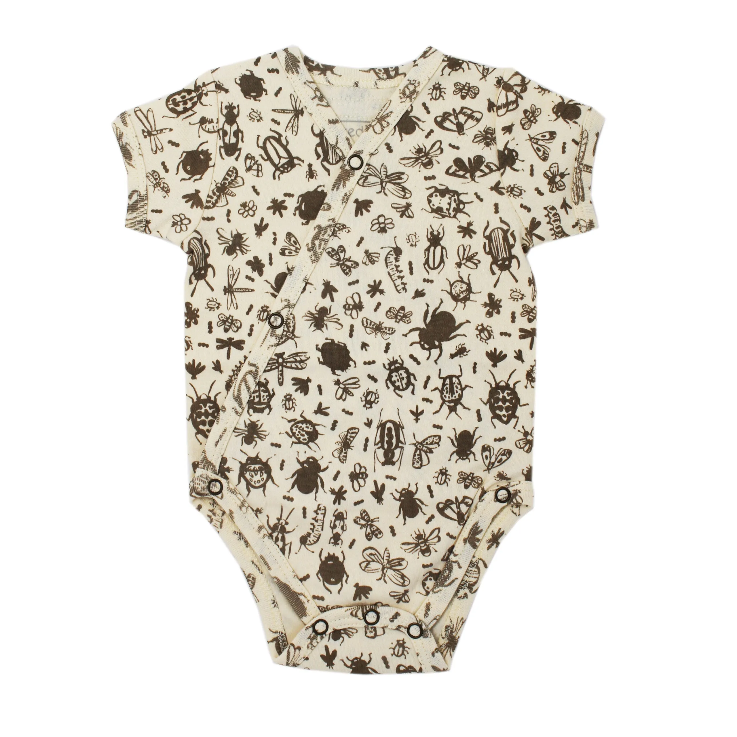 Organic Kimono Bodysuit Print