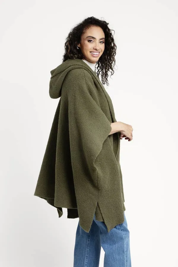 Oversized Hooded Kimono