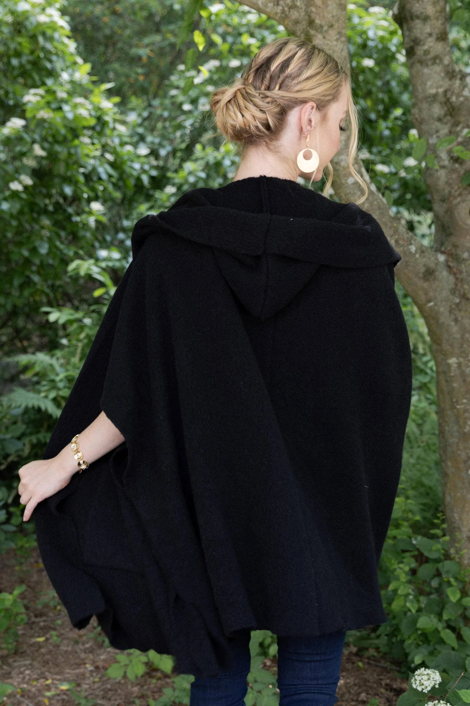 Oversized Hooded Kimono