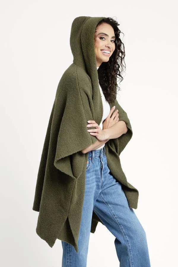 Oversized Hooded Kimono