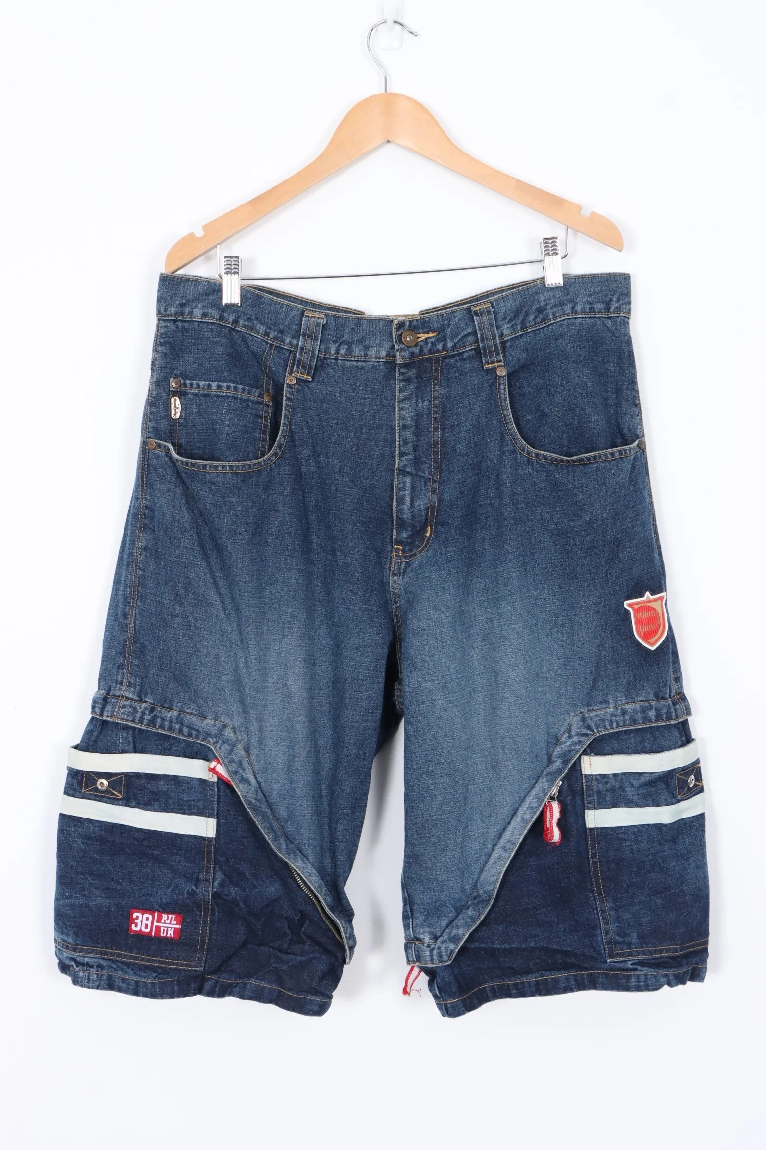 PEPE JEANS Convertible Y2K Jeans Jorts (38x33)