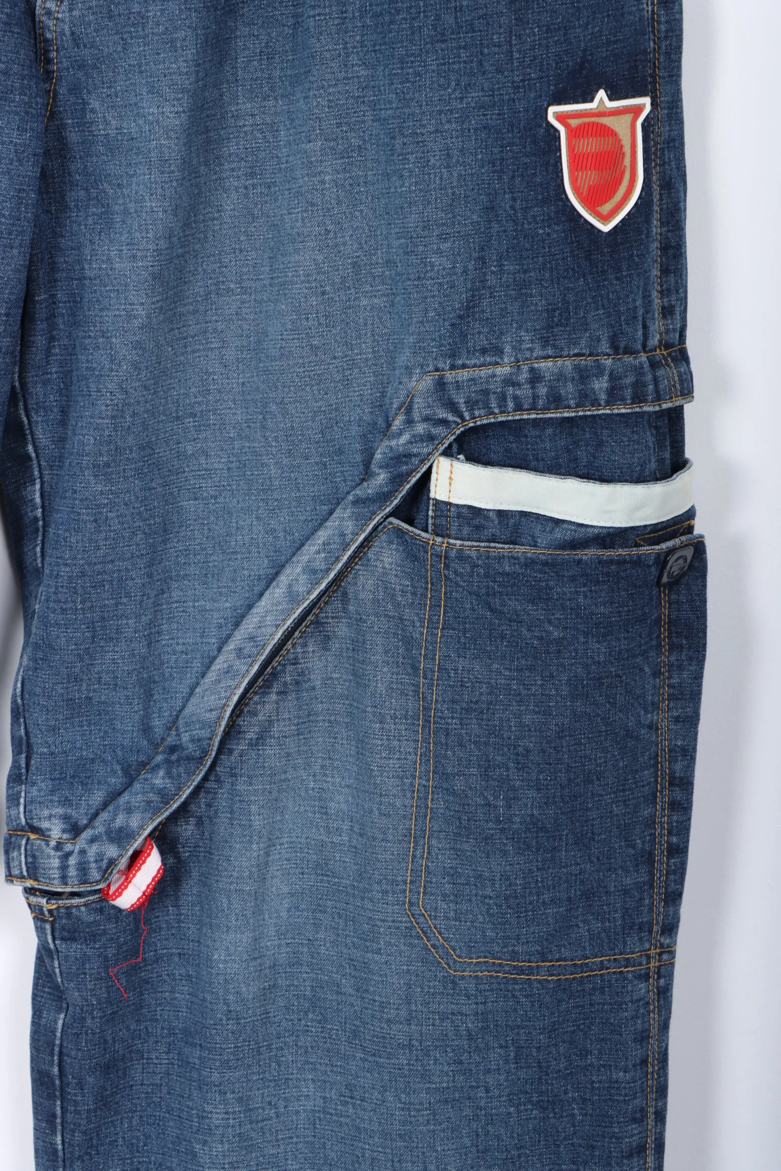 PEPE JEANS Convertible Y2K Jeans Jorts (38x33)