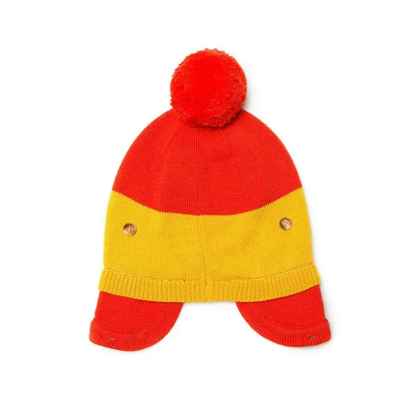 Pilot beanie - red