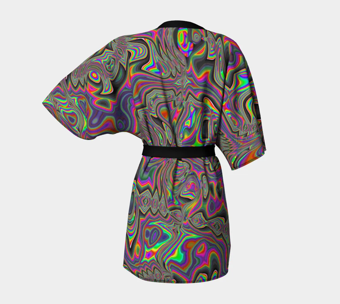 Psy Swirl 3000 | Kimono Robe | Hubert Solczynski