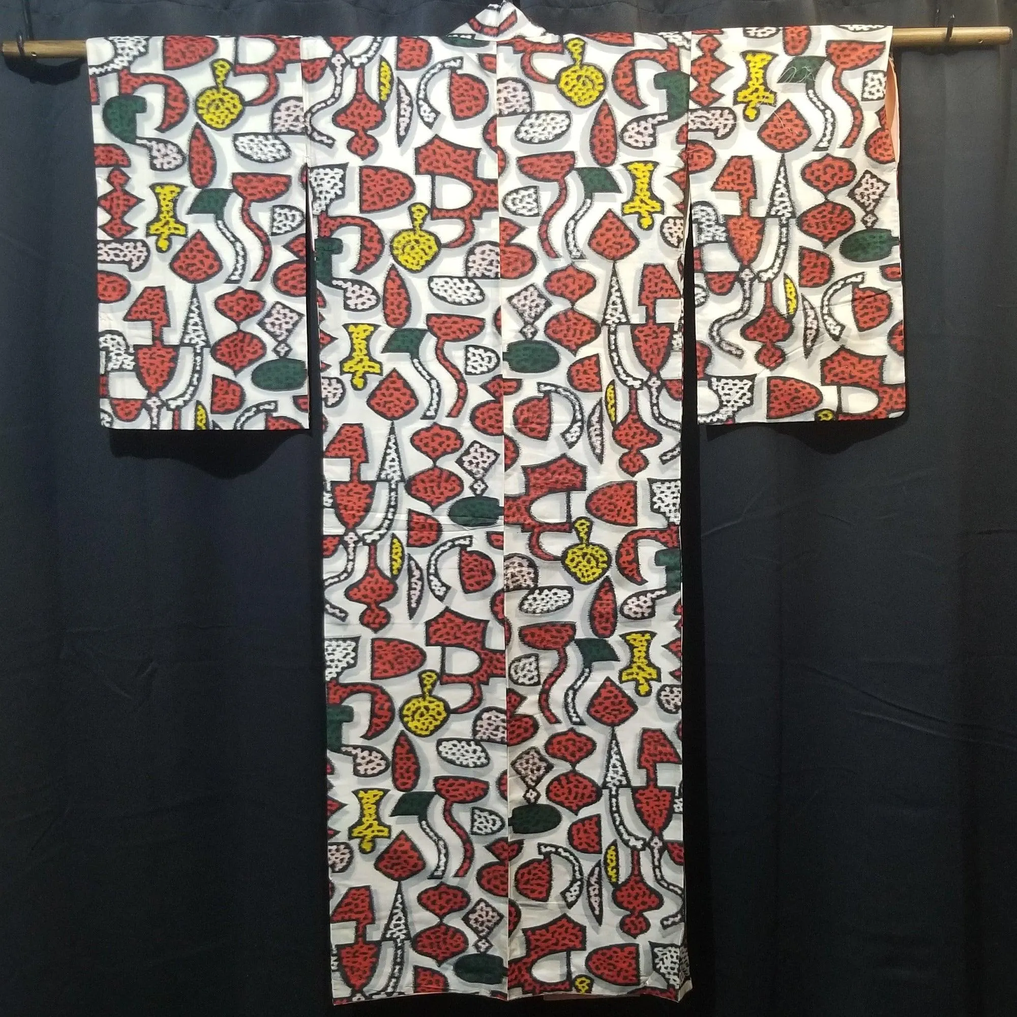 "Wild and Wonderful" Vintage Meisen Kimono