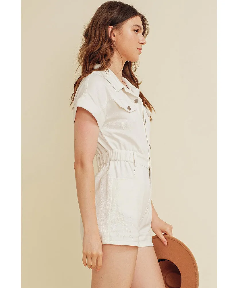 Raley Twill Romper