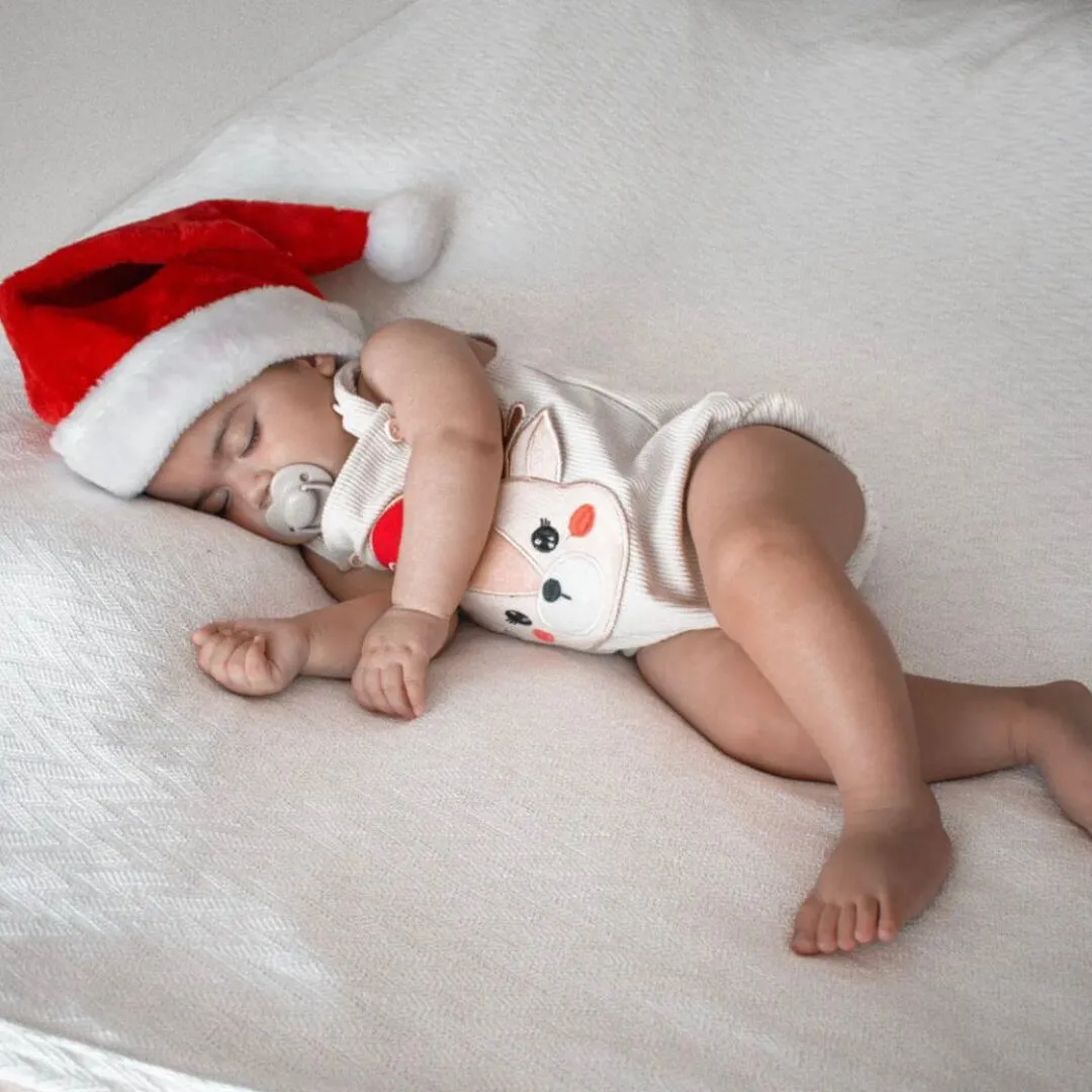 Reindeer Corduroy Romper