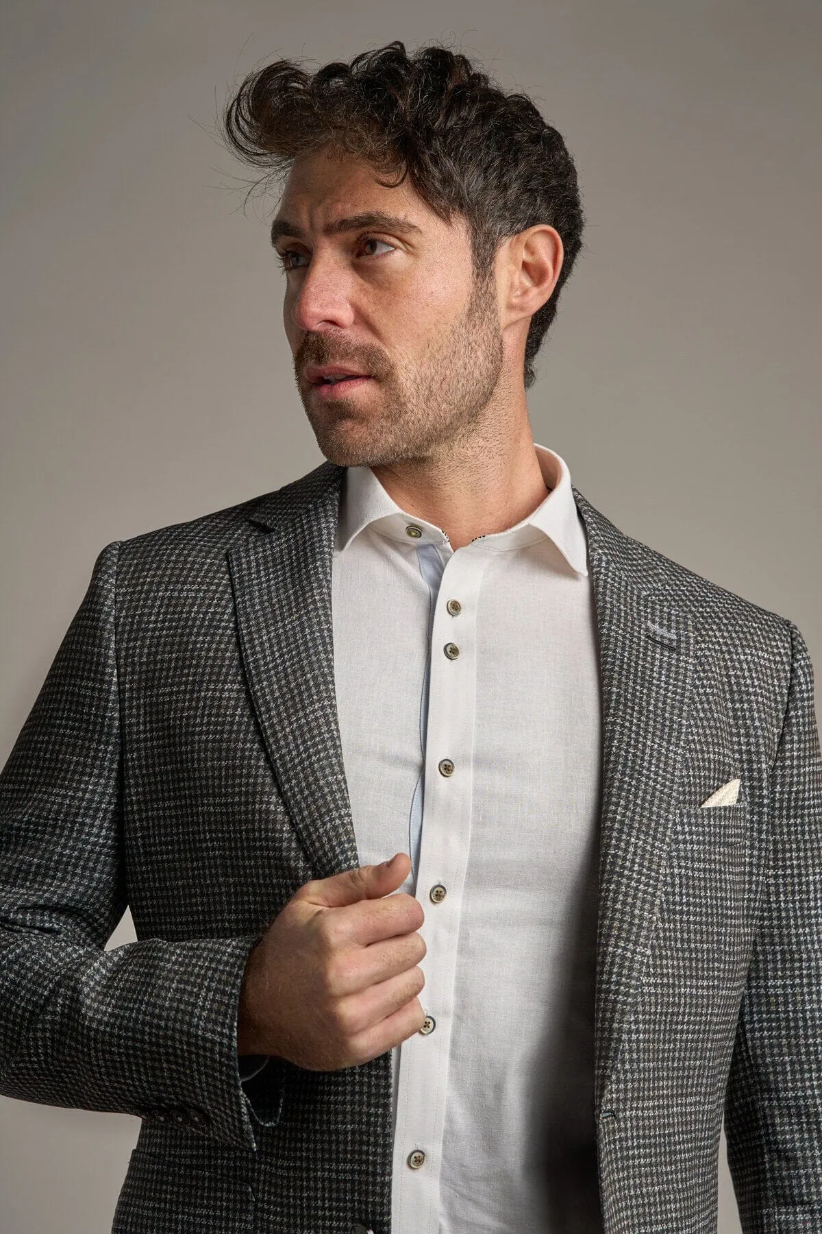 Riva Half-Lined Linen Blazer