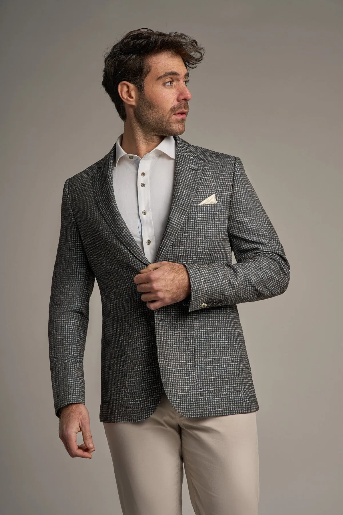 Riva Half-Lined Linen Blazer