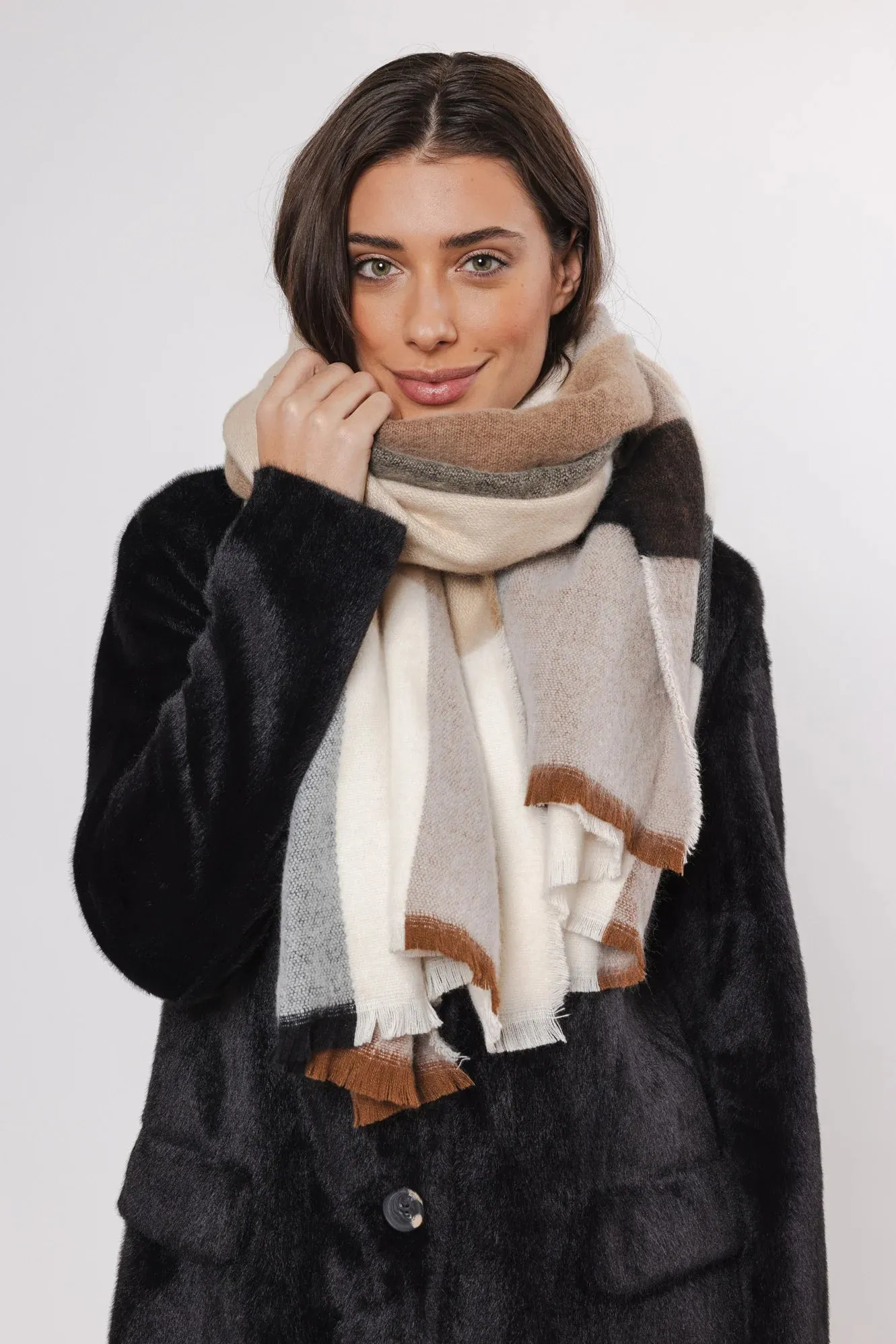 Rowa Scarf Neutral Check