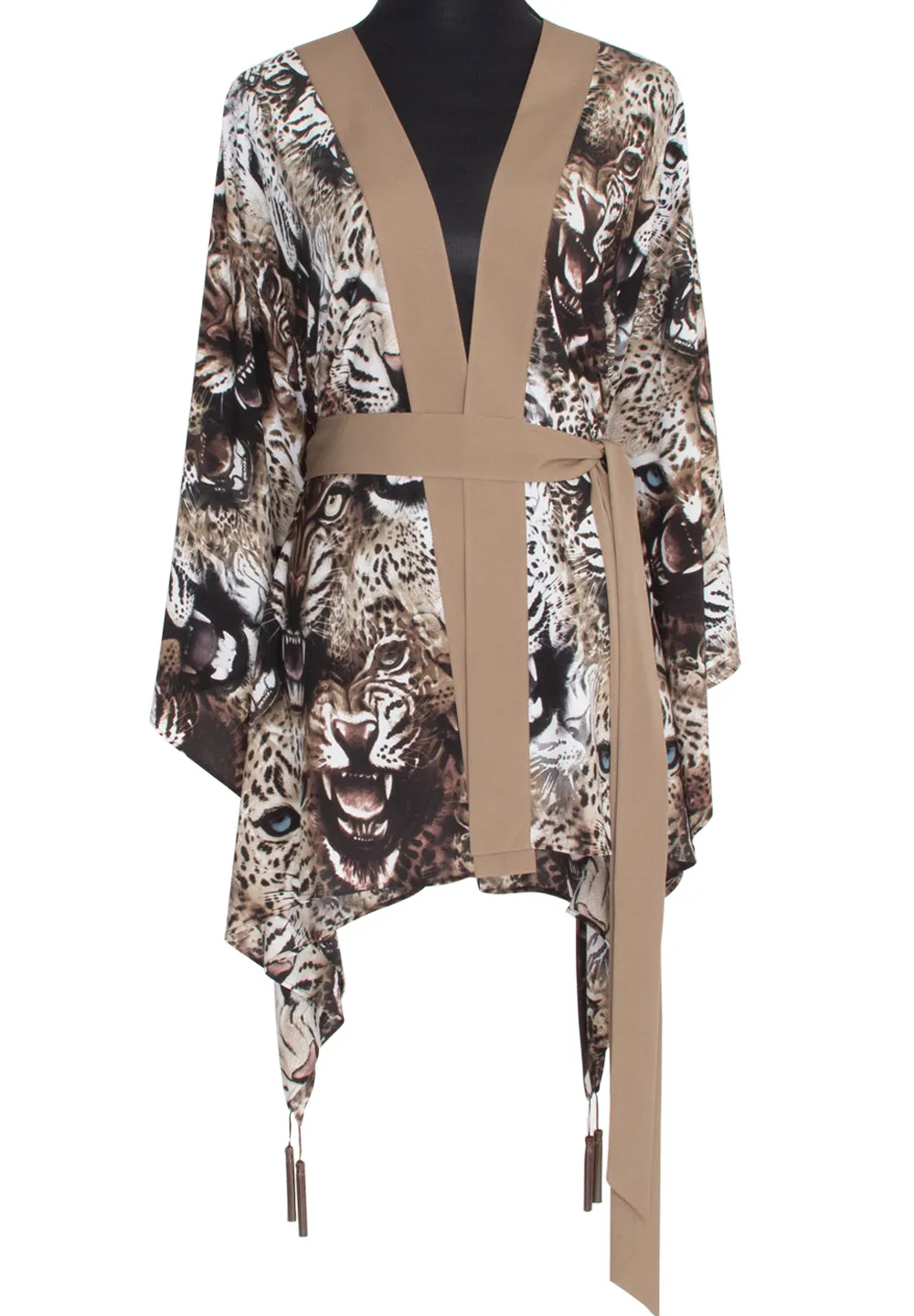 Safari - Kimono (Light Taupe)