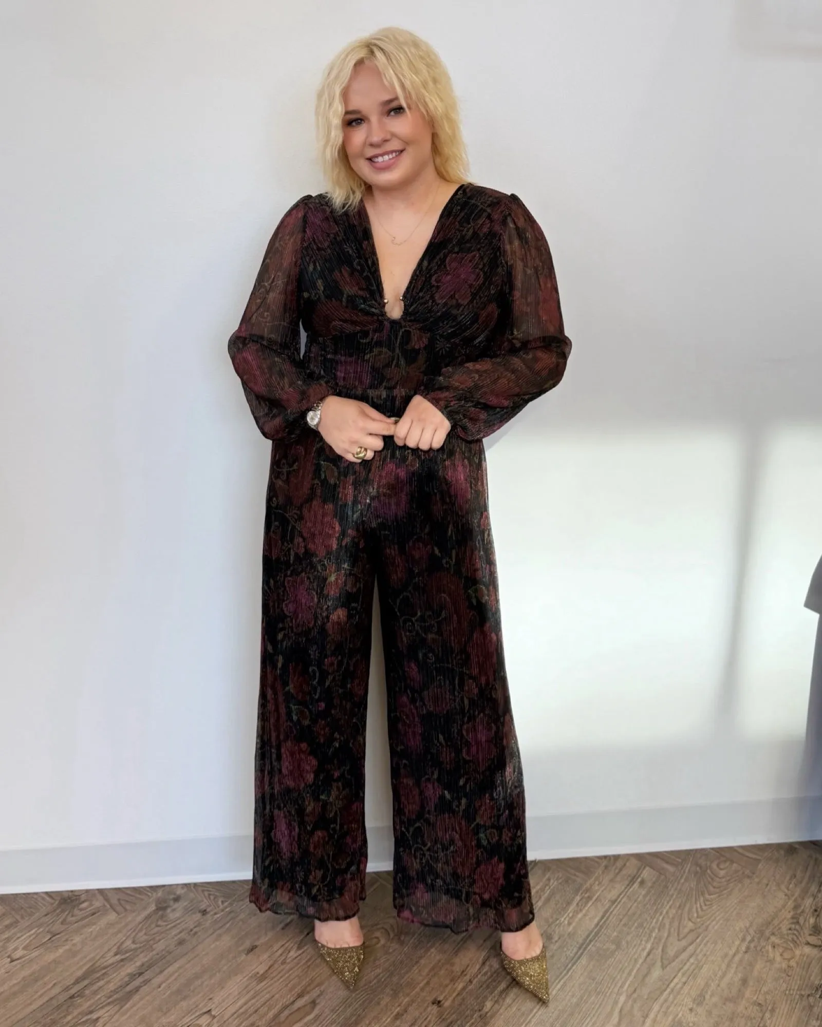 Salima Floral Jumpsuit