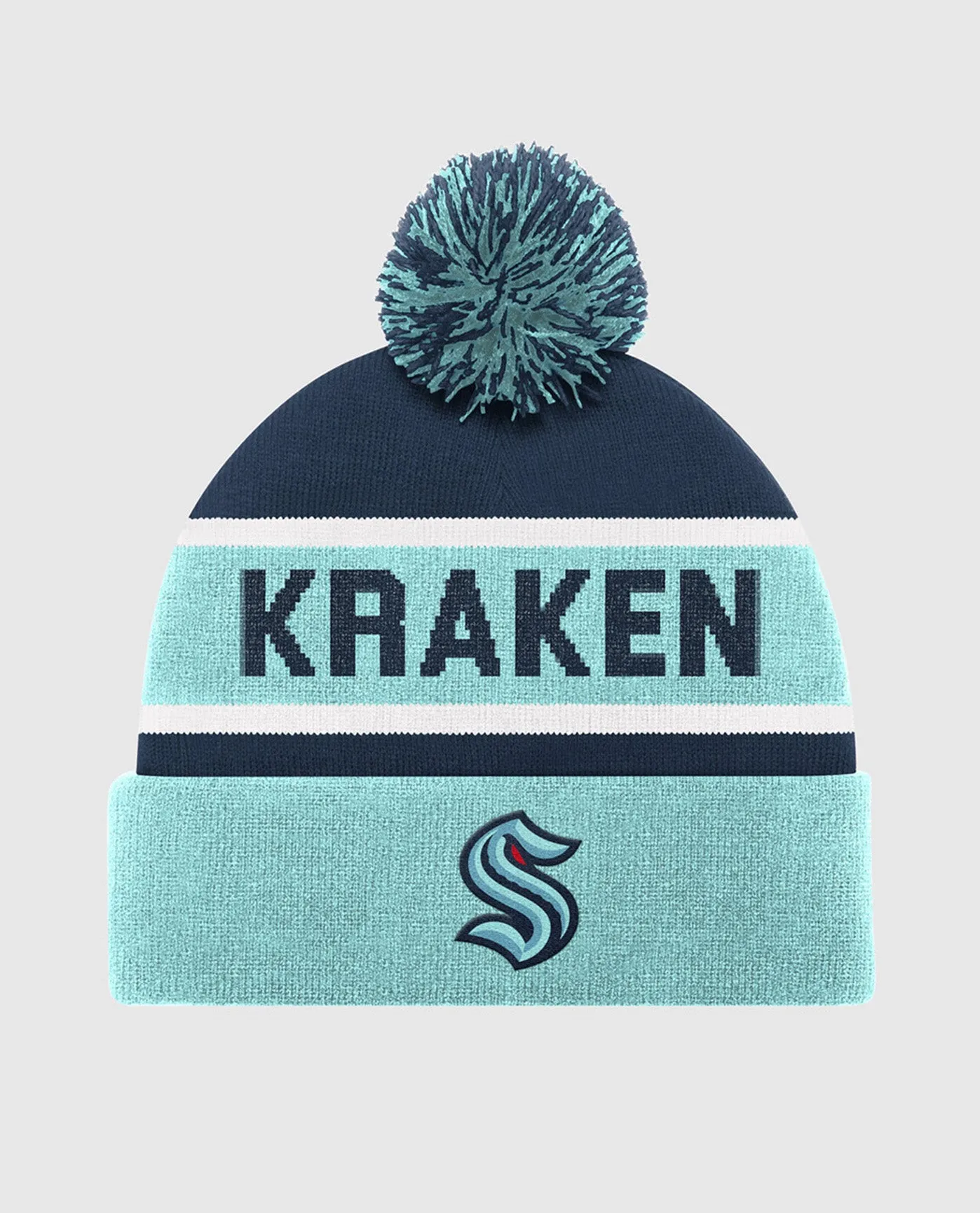 Seattle Kraken Pom Beanie