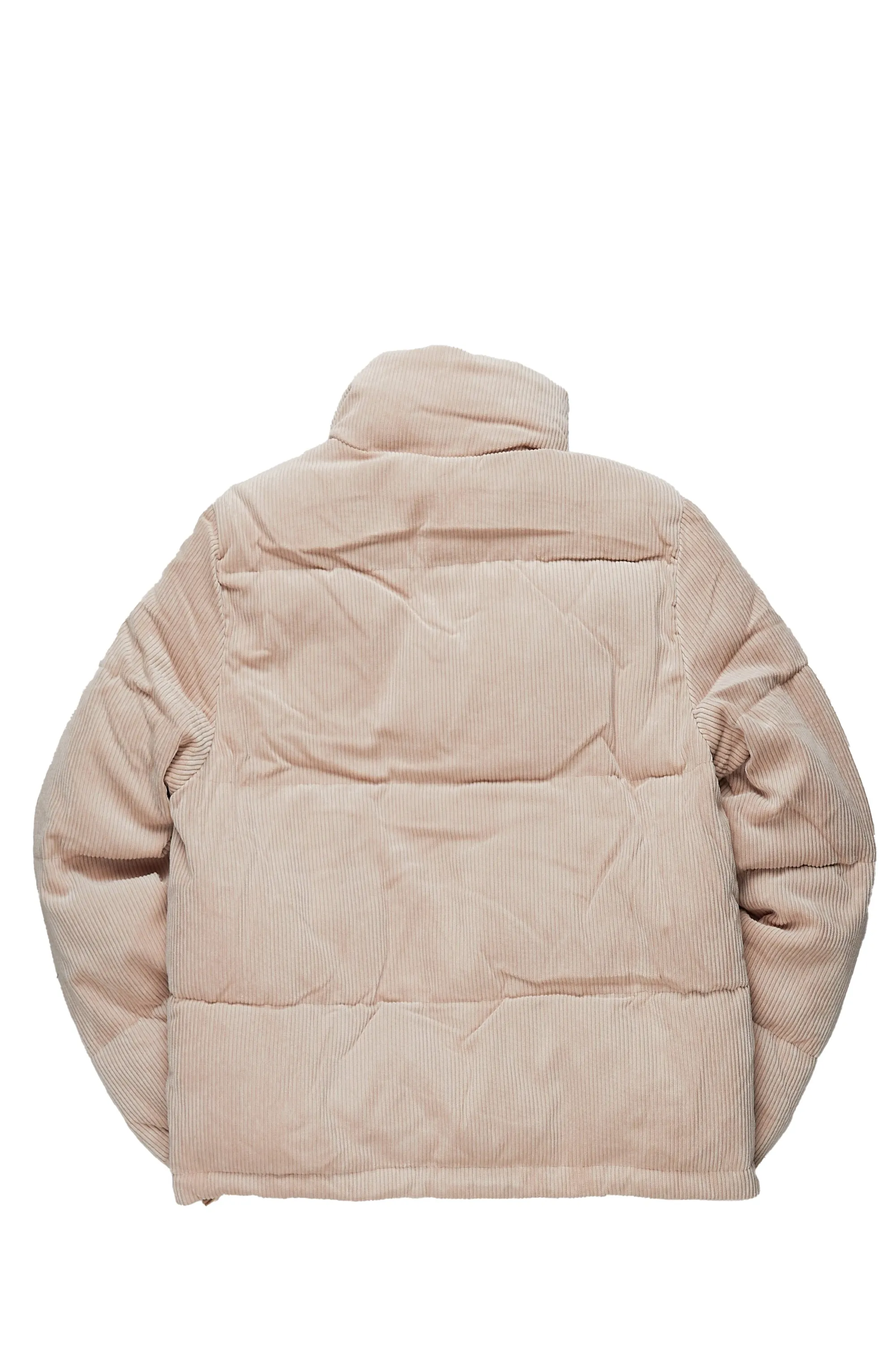 Shirika Beige Puffer Jacket