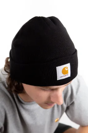 Short Watch Hat Black