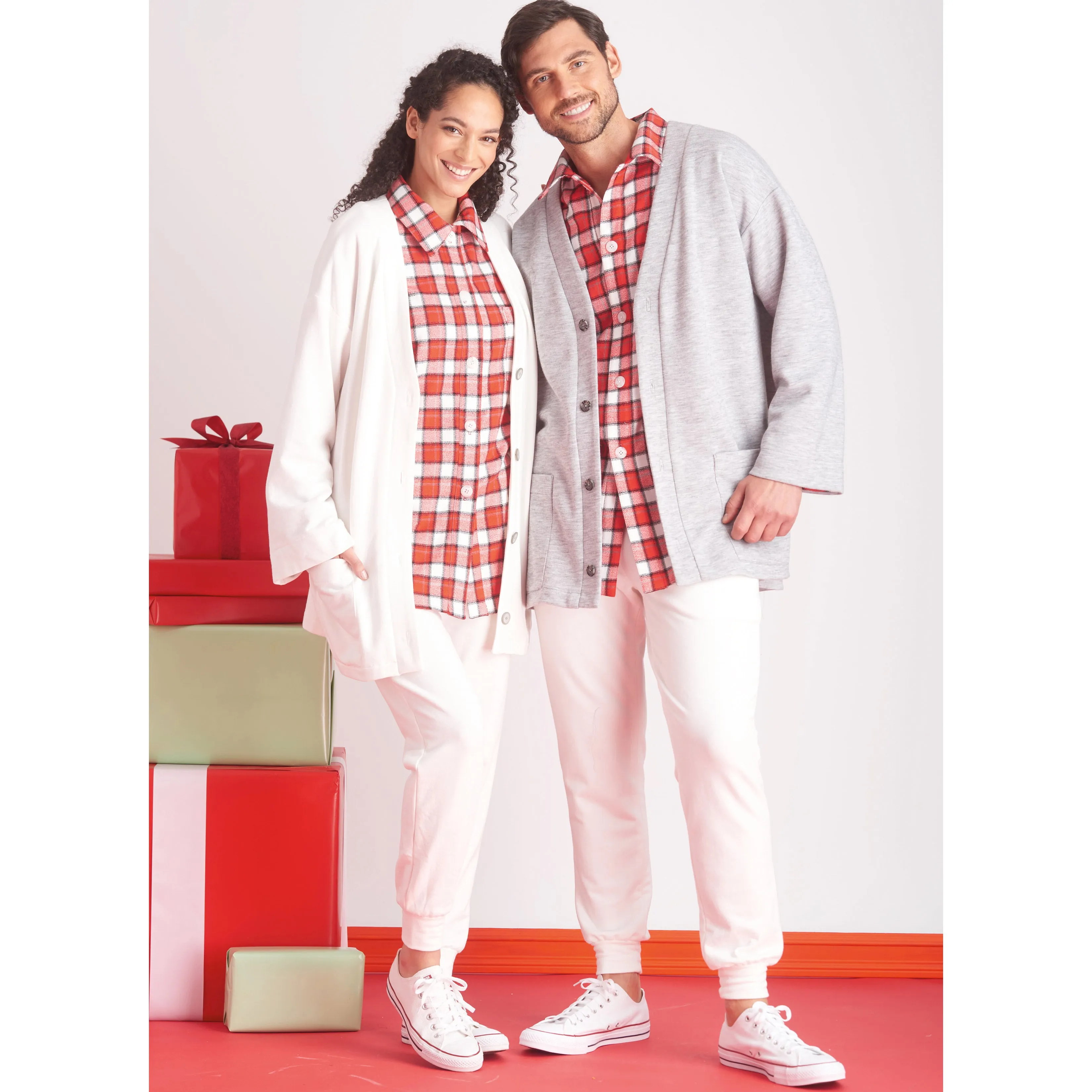 Simplicity pattern 9691 Girls', Boys' and Adults' Loungewear