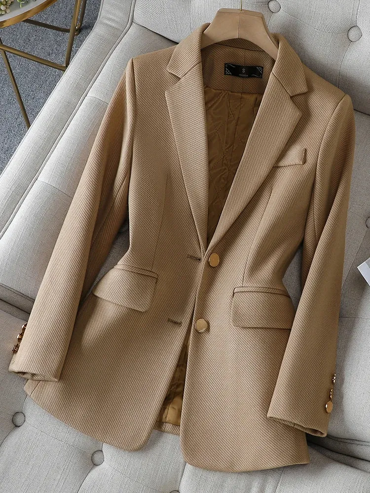 Single Breasted For Autumn & Winter Work Wear Formal Blazer