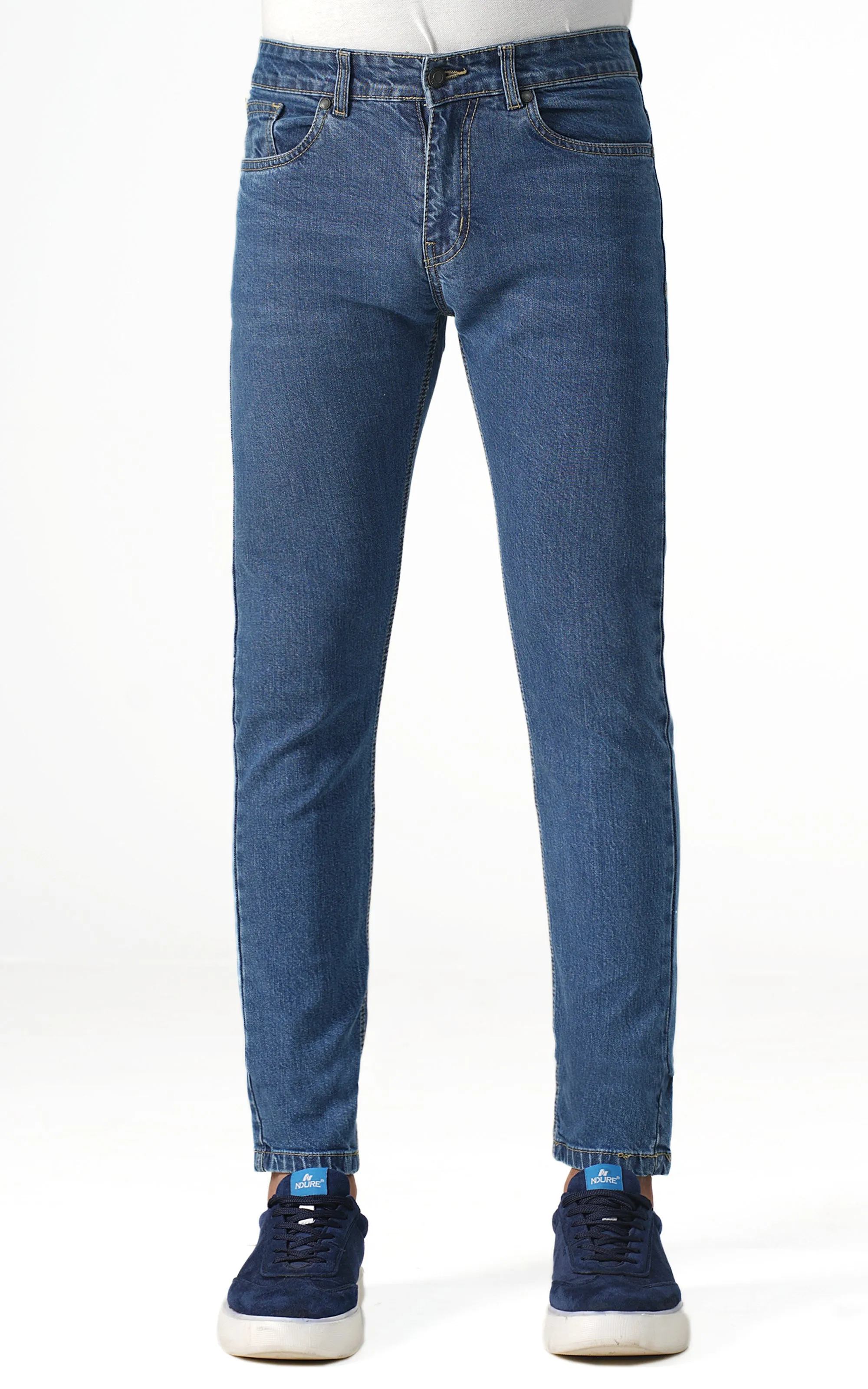 SLIM LEG DENIM  JEANS LIGHT BLUE